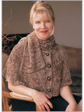 Chinchilla Capelet And Scarf