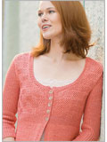 Printed Silk Cardigan 