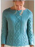 Cable-Down Raglan 