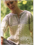 Cable Colorwork Cardigan 