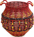 Beaded Wire Basket 
