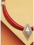 Fold And Cut Pattern Foil Beads 
