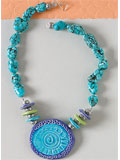 Tres Turquoise Necklace