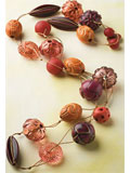 Knotted Vintage Bead Necklace
