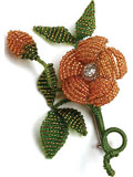 Laced Rose Pin