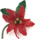 Poinsettia Pin