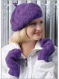 Spiral Hat And Mittens 
