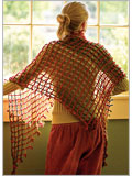 Waffle Lattice Shawl 