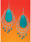Turquoise Teardrops