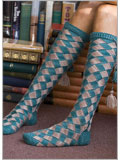 Entrelac Socks