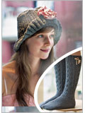 Flower Hat and Lace Knee-Highs