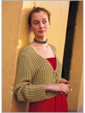 Short Ribbed Cardigan 