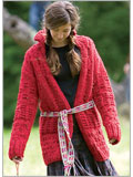 Textured Coat from Knitscene 