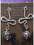Squiggle earrings 