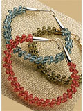 Kumihimo Crystal Bracelet 
