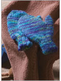 Unspun Roving Mittens