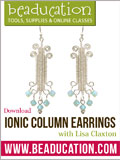Ionic Column Earrings Download Video 
