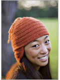 Ridged Helmet Hat
