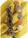 Peyote Quilt Bracelet 