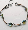 Copper Dog Bone Bracelet
