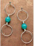 Double Loop Earrings