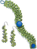Twister Earrings and Bracelet Set