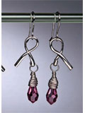 Remembrance Ribbon Earrings