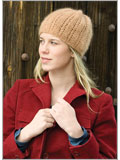 ZigZag Beanie knit, hat, beanie, mohair, eyelet, zigzag
