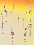 S Earrings 