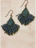 Diamond Fringed Earrings 