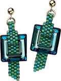 Crystal Buckle Earrings 