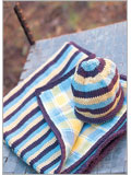New Baby Blanket and Hat