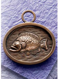 Copper Chased Pendant