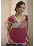 Filet Patch Blouse