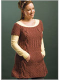 Cabled Kanga Tunic