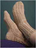 Freshman Cabled Socks