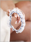 Beaded Lace Garter 