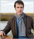 Sculptured Lace Scarf knitting pattern, scarf, Kenny Chua