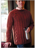 Men's cable knit sweater: Shredder Pullover Men's cable knit sweater: Shredder Pullover
