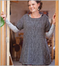 Alpaka Tunic Knit tunic, lace tunic, Debora Newton, A-line tunic, tunic dress