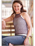 Dolores crochet tops, easy crochet patterns, interweave crochet