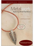 Metalwork: Exploring Metal Clay Basics (Video Download) Metalwork, clay, metal clay, how to make a pendant necklace, handcrafted jewelry, step by step, jewelry making, clay jewelry making
