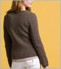 Tudor Henley pullovers, sweaters, cables, henley, buttons, set-in sleeves, waist shaping, shoulder shaping, in the round, Connie Chang Chinchio