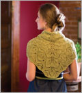 Conifer Shawl shawls, lace, cables, lace shawl, triangular shawls, shawlette, lace knitting