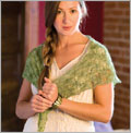 Emily Shawl shawls, lace, lace shawls, easy lace shawls, laceweight, leaf pattern