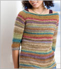 Equinox Raglan pullovers, sweaters, in the round, raglan, top-down, waist shaping, seamless knitting