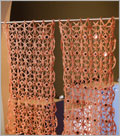 Looking Glass Curtains crochet pattern, home decor, curtains, mirrors