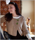 Transverse Cardigan cardigans, jackets, sweaters, dolman, dolman sleeves, side to side, cropped, easy, seamless knitting
