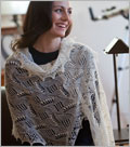 Facing Lilies Stole shawls, lace shawls, wraps, stoles, estonian lace, nancy bush, nupp