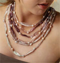 Champagne Necklace Create Jewelry Series, Jamie Hogsett, Beading Projects, Easy Beading Projects, Interweave Book Patterns, Learn to Bead, Creating Jewelry